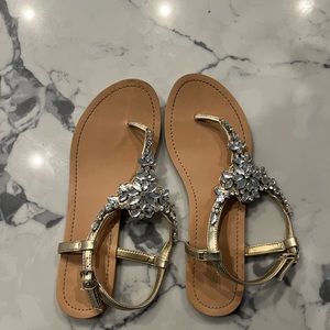 Nine West Bedazzled Sandals